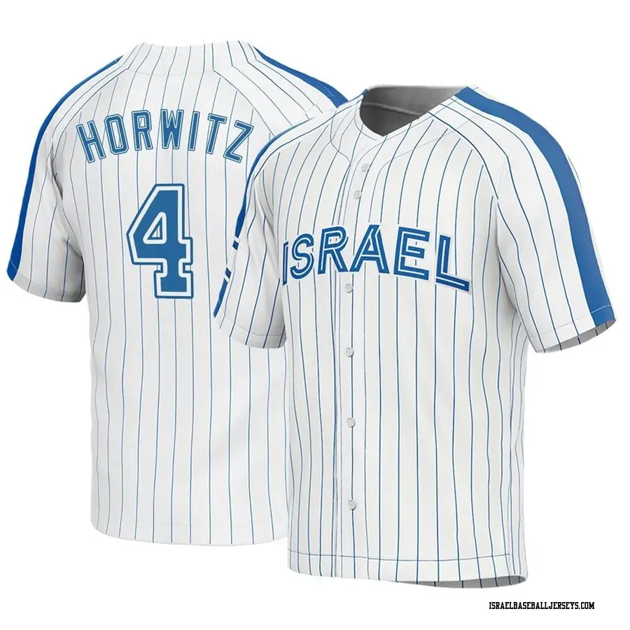 Israel Baseball 2023 World Baseball Classic Replica Jersey - White